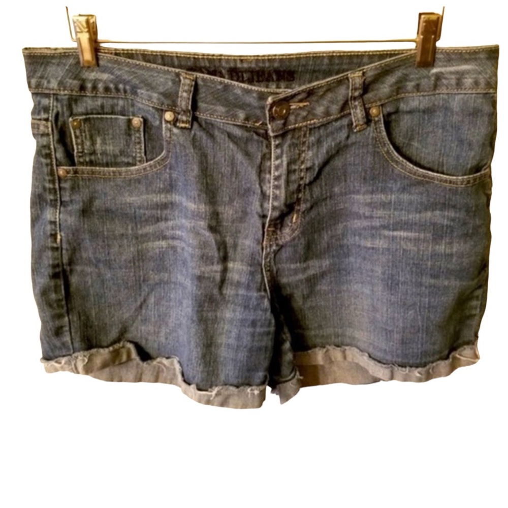 Zana Di |‎ Super Cute Jean Shorts Cuffed Cut Offs | Size 14 | 0037